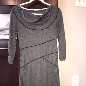 Athlete grey dress